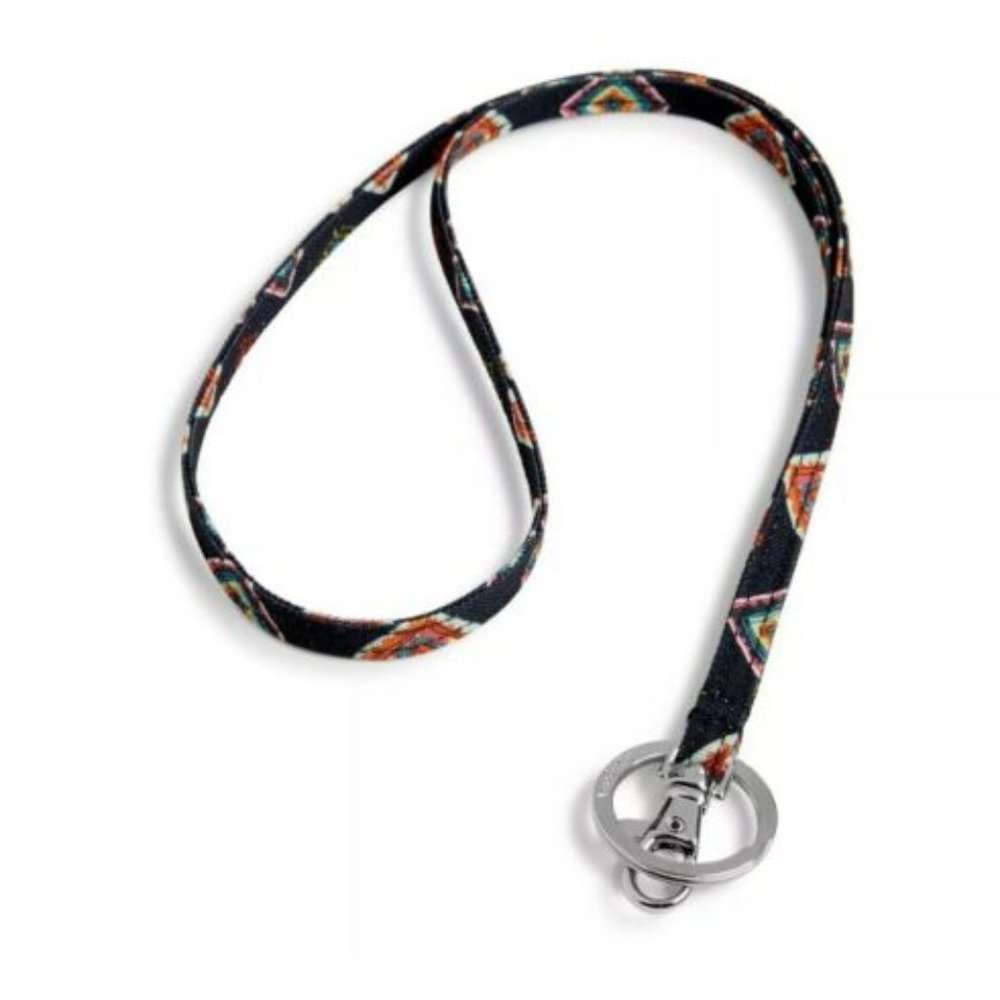 Vera Bradley Lanyard in Lighten Up Mini Medallions